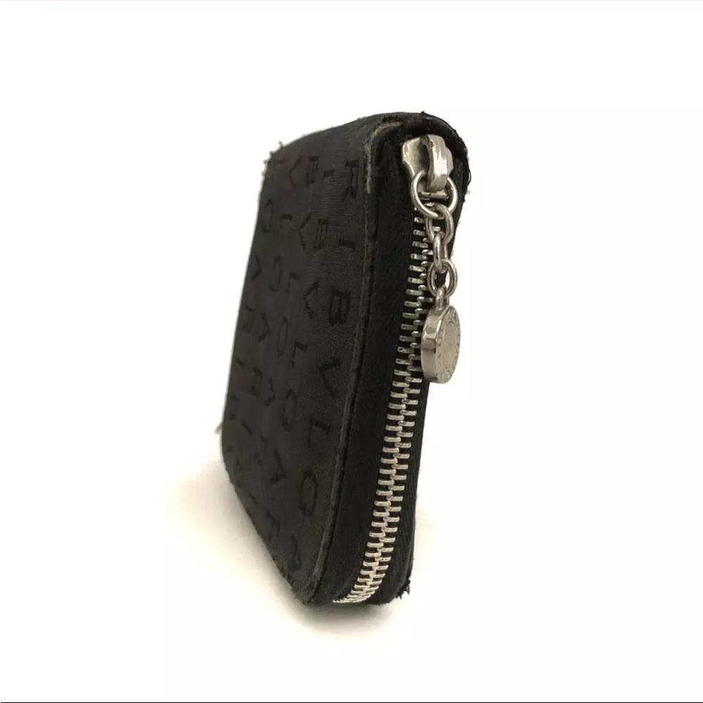 BVLGARI Logo Mania Canvas Bifold Wallet - Picture 3 of 7